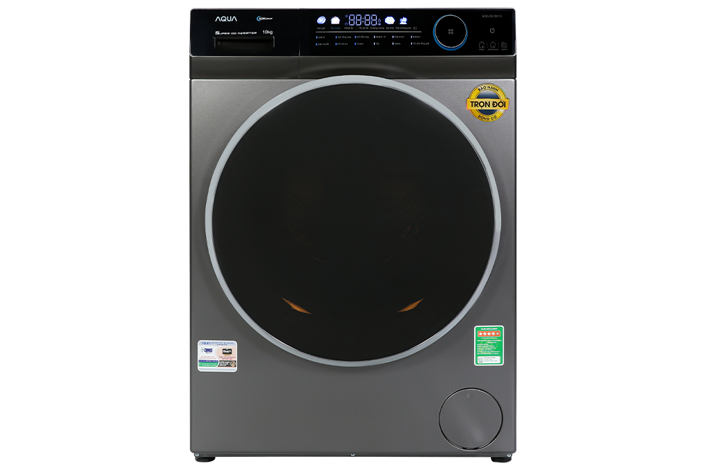 Máy giặt Aqua Inverter 10 kg AQD- DD1001G.PS